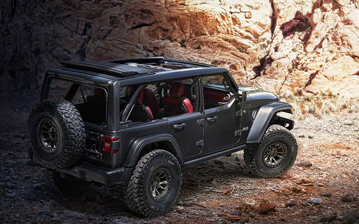 Το νέο Jeep Wrangler Rubicon αγγίζει τα 100 χλμ σε λιγότερο από 5 δευτερόλεπτα
