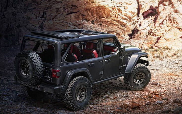 Το νέο Jeep Wrangler Rubicon αγγίζει τα 100 χλμ σε λιγότερο από 5 δευτερόλεπτα 