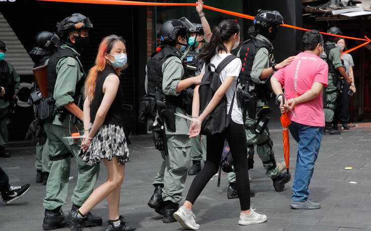 Άρχισαν οι συλλήψεις στο Χονγκ Κονγκ κατά των διαδηλωτών