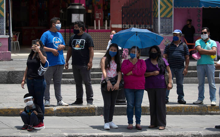 Μεξικό: 4.430 κρούσματα κορονοϊού και 142 θάνατοι σε ένα 24ωρο &#8211; 91.895 οι νεκροί στη χώρα