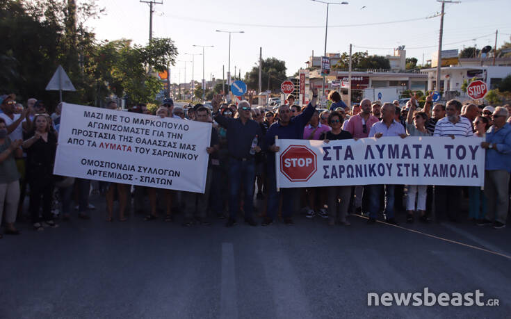 «Με τη συγκέντρωσή μας στείλαμε ένα πρώτο μήνυμα ότι δεν θα ανεχθούμε λύματα στο Πόρτο Ράφτη»