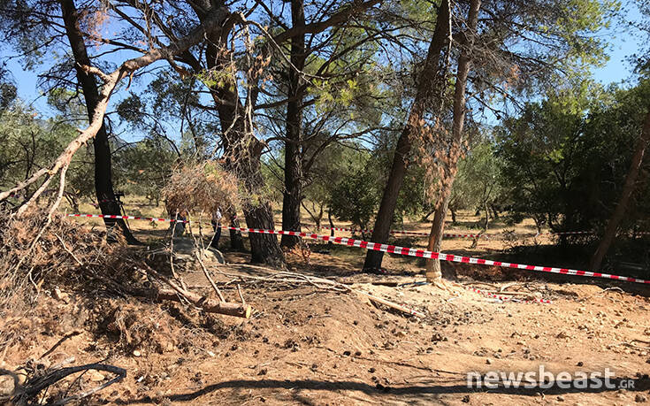 Βαρυμπόμπη: Οι πρώτες εικόνες από το σημείο που βρέθηκαν νεκροί οι 3 άνδρες