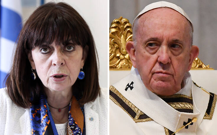 Τηλεφωνική επικοινωνία με τον Πάπα για την Αγία Σοφία θα έχει σήμερα η Κατερίνα Σακελλαροπούλου