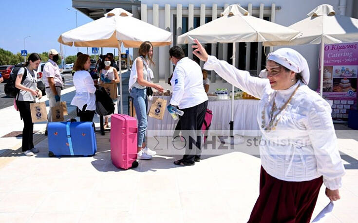 Οι πρώτοι Ολλανδοί τουρίστες προσγειώθηκαν στη Μυτιλήνη