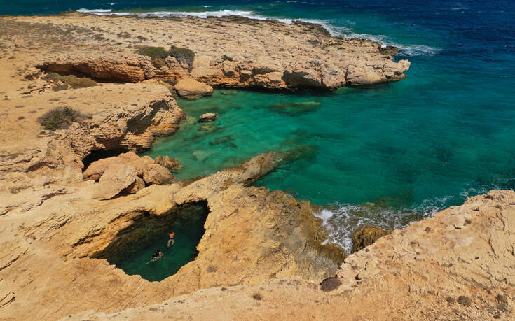 Κουφονήσια: Η πιο φυσική «ιδιωτική» πισίνα που έχετε δει ποτέ