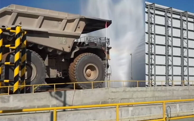 Πώς καθαρίζονται τα γιγάντια οχήματα