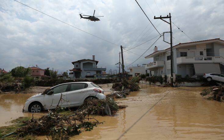 Η ακτινογραφία της βροχής στην Κεντρική Εύβοια