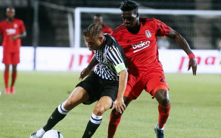 ΠΑΟΚ – Μπεσίκτας: 3-0 ο Πέλκας στο 30′