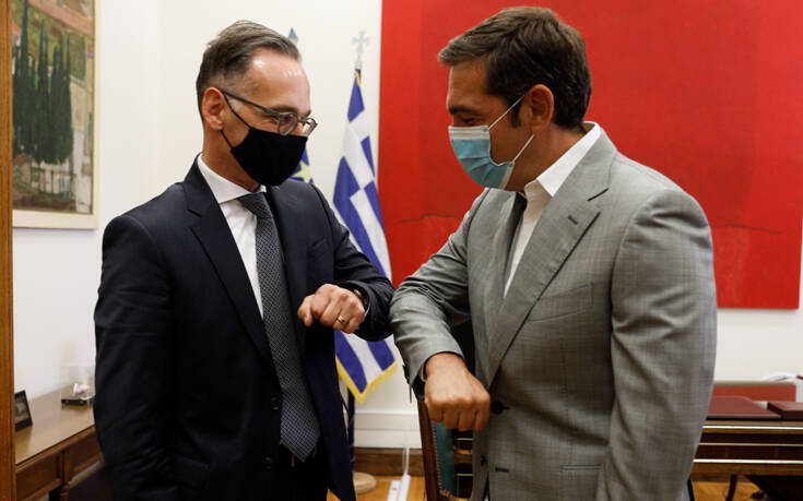 Συνάντηση Τσίπρα – Μαας: «Η ΕΕ να αναλάβει τις ευθύνες της ως προς την προάσπιση των κυριαρχικών δικαιωμάτων Ελλάδας και Κύπρου»