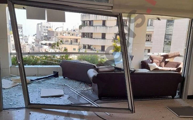 Βομβαρδισμένο τοπίο η Πρεσβεία της Κύπρου στον Λίβανο  &#8211; Δείτε τις εικόνες