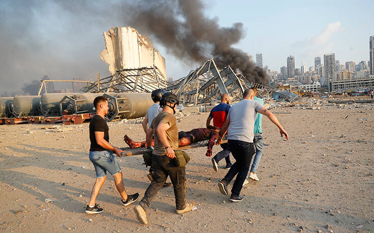 Στους 154 οι νεκροί από την έκρηξη στη Βηρυτό