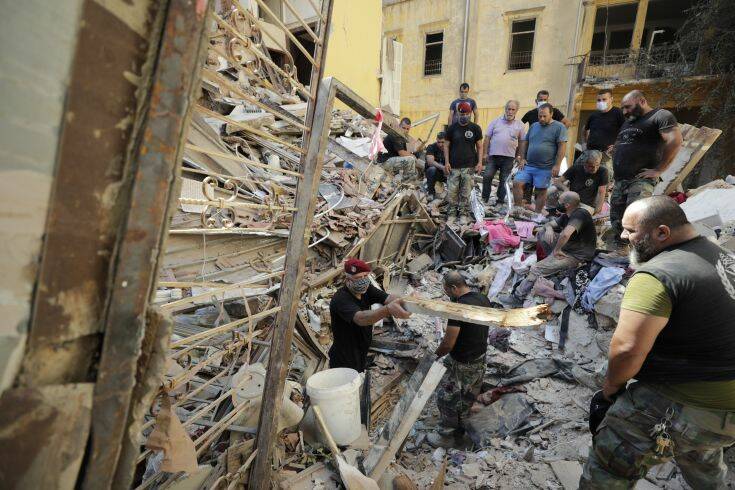 Πληροφορίες για Έλληνα νεκρό και 2 τραυματίες μετά τις φονικές εκρήξεις στη Βηρυτό