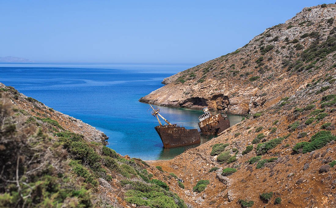 Η μελαγχολική γωνιά της Αμοργού