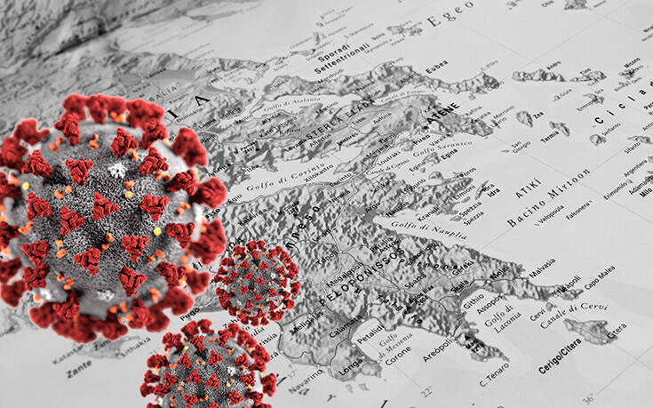 Κορονοϊός &#8211; Ελλάδα: Ο «χάρτης» της Τετάρτης &#8211; Πού εντοπίστηκαν τα νέα κρούσματα