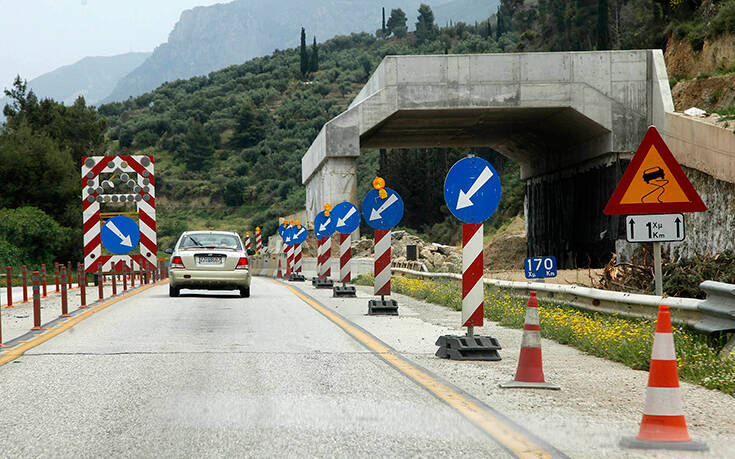 Προσωρινές κυκλοφοριακές ρυθμίσεις στον αυτοκινητόδρομο Κορίνθου &#8211; Πατρών