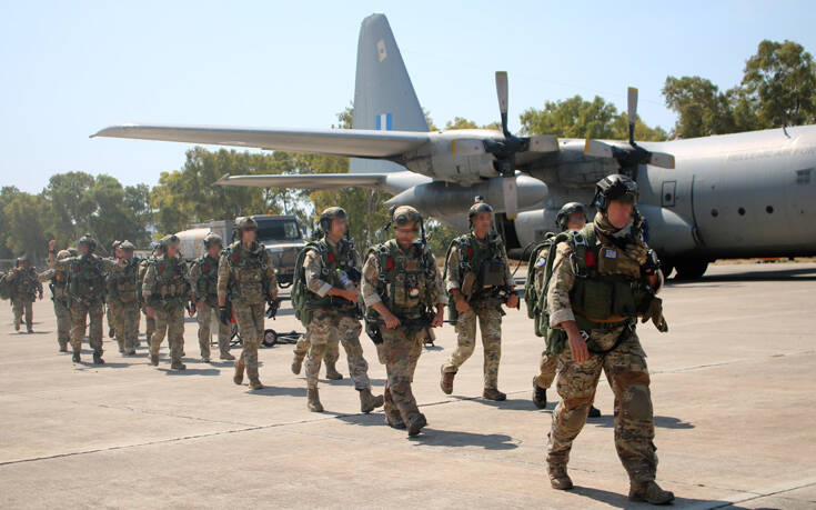 Stolen Cerberus: Εικόνες από τη στρατιωτική άσκηση συνεργασίας Ελλάδας–ΗΠΑ