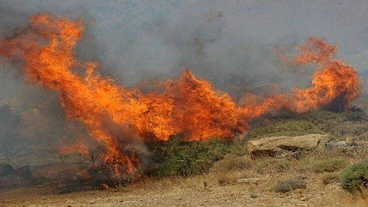 Μεγάλη πυρκαγιά στον Άγιο Νικόλαο της Κρήτης – Ισχυρές πυροσβεστικές δυνάμεις