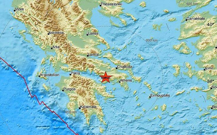 Σεισμός τώρα στον Κορινθιακό &#8211; Αισθητός και στην Αθήνα