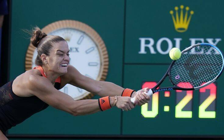 Η Τρεβιζάν έβγαλε νοκ άουτ την Σάκκαρη στο Roland Garros