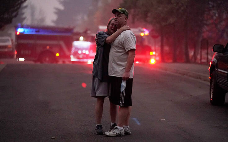 Τουλάχιστον 24 νεκροί από τις φωτιές στις ΗΠΑ: Εντολή εκκένωσης για μισό εκατομμύριο κατοίκους στο Όρεγκον
