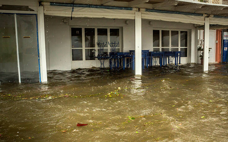 Κακοκαιρία Ιανός: Ανυπολόγιστες ζημιές προκάλεσε ο μεσογειακός κυκλώνας στην Ιθάκη