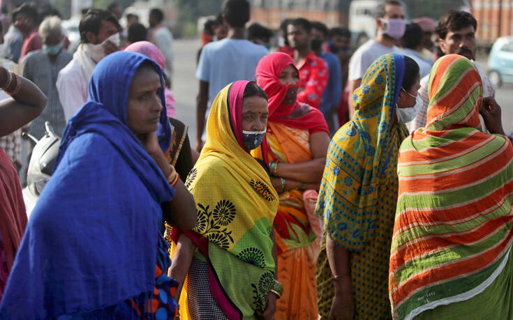 Πάνω από 95.500 οι νεκροί στην Ινδία &#8211;  Ξεπέρασαν τα 6 εκατ. τα κρούσματα