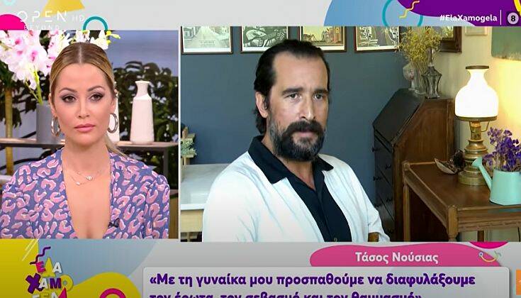 Κατά της μάσκας στα σχολεία ο Τάσος Νούσιας: «Πώς μπορεί ένα παιδί να βρίσκεται έξι ώρες κάτω από αυτή την πίεση;»