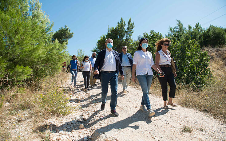 Χατζηδάκης: Στόχος η περιβαλλοντική προστασία και ανάδειξη της Πεντέλης