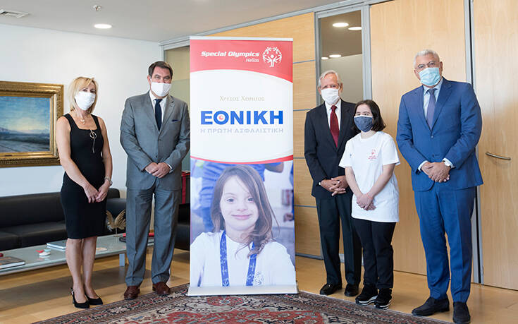 Επίτιμο μέλος των Special Olympics Hellas ο Δ/νων σύμβουλος της Εθνικής Ασφαλιστικής, κ. Σταύρος Κωνσταντάς