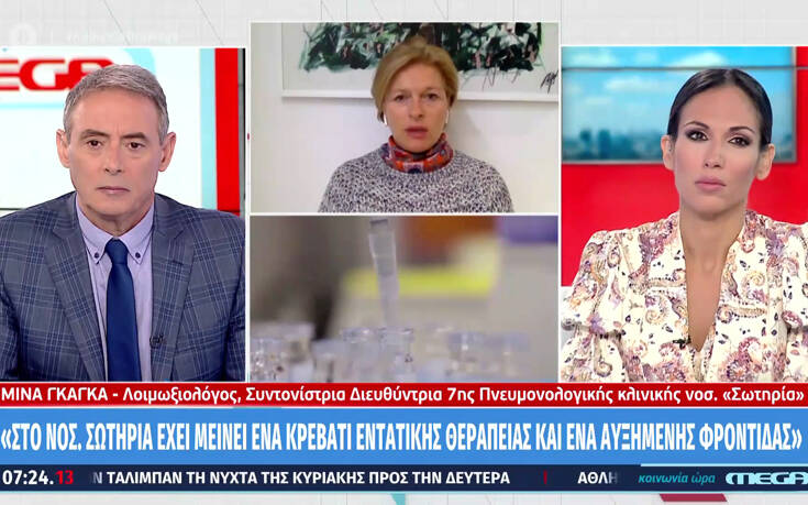 Μίνα Γκάγκα: Τρομάζουμε, το σύστημα υγείας πιέζεται – Οι μονάδες έχουν γεμίσει