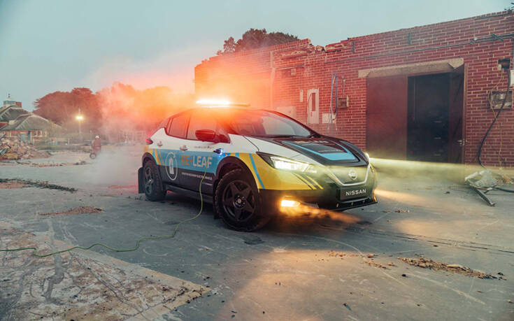 Nissan RE-Leaf: Όχημα απαραίτητο στις φυσικές καταστροφές
