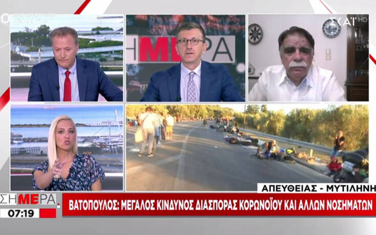Καμπανάκι Βατόπουλου για Μόρια: Φοβάμαι για τροφικές δηλητηριάσεις και μολυσμένο νερό
