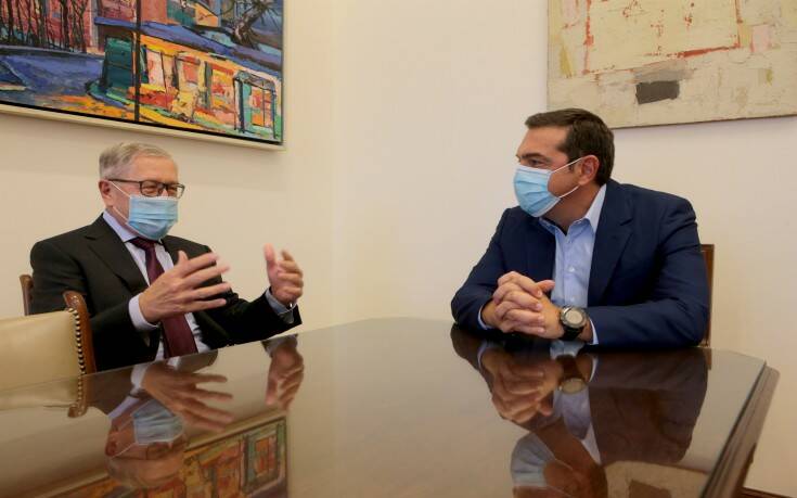 Συνάντηση του Αλέξη Τσίπρα με τον Κλάους Ρέγκλινγκ – Τι ζήτησε ο πρόεδρος του ΣΥΡΙΖΑ από τον ESM