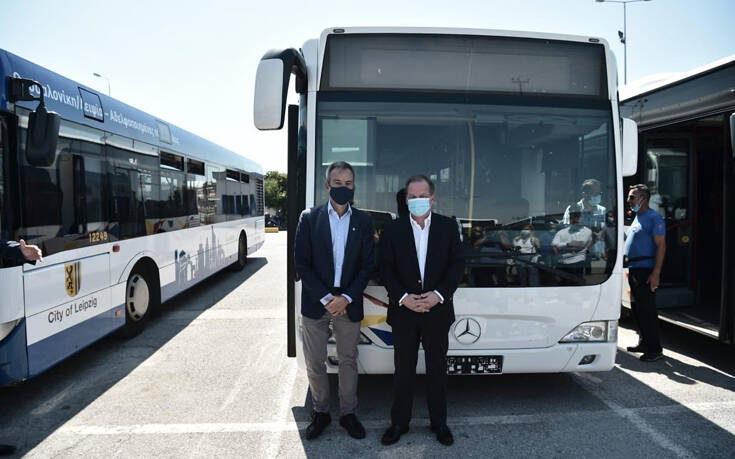 Κώστας Αχ. Καραμανλής: Μέχρι το τέλος του χρόνου θα κυκλοφορούν 550 λεωφορεία στους δρόμους της Θεσσαλονίκης