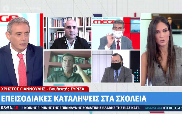 Χαμός στον αέρα &#8211; Γιαννούλης σε Μπογδάνο για καταλήψεις: Ακροδεξιό απολειφάδι