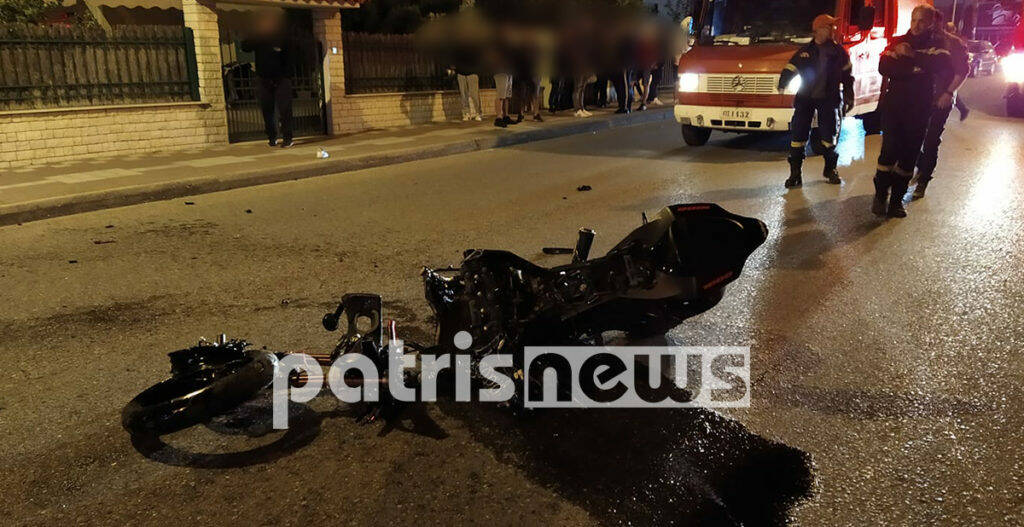 Σοβαρό τροχαίο με μηχανή στην Αμαλιάδα – Νεκρή η 24χρονη συνοδηγός