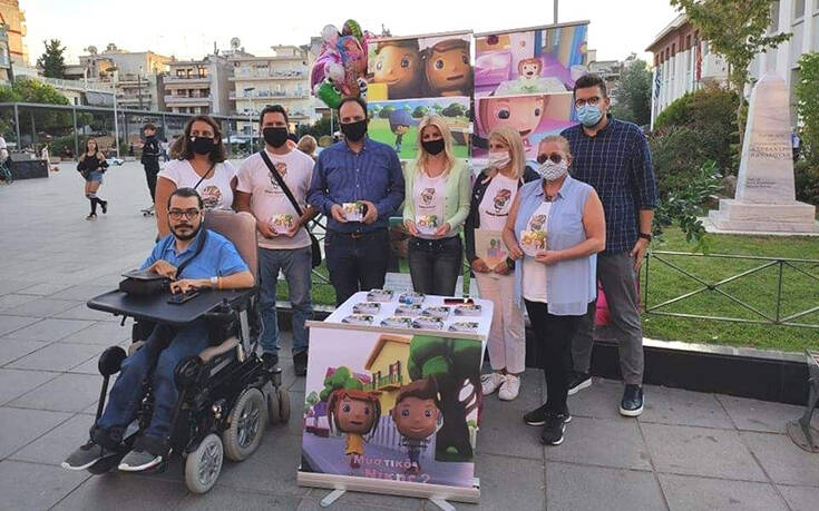 Η Έλενα Ράπτη με την καμπάνια «ΕΝΑ στα ΠΕΝΤΕ» στην Καλαμαριά