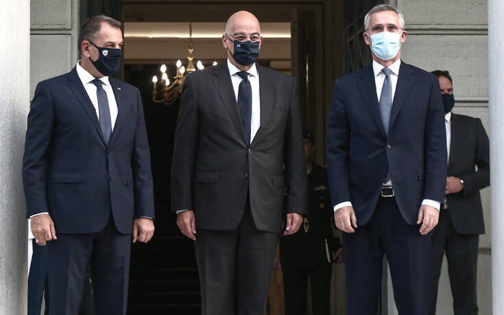 Ελληνοτουρκικά: Στο ΥΠΕΞ ο Γενς Στόλτενμπεργκ &#8211; Συνάντηση με Δένδια και Παναγιωτόπουλο