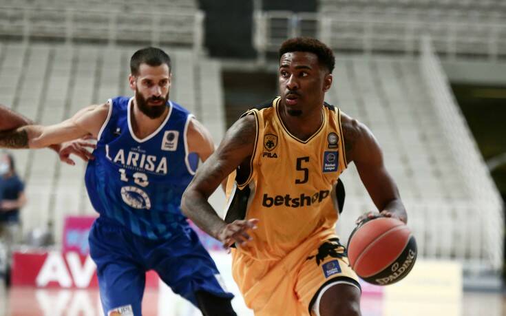 Basket League: Η ΑΕΚ νίκησε 87-68 επί της Λάρισας