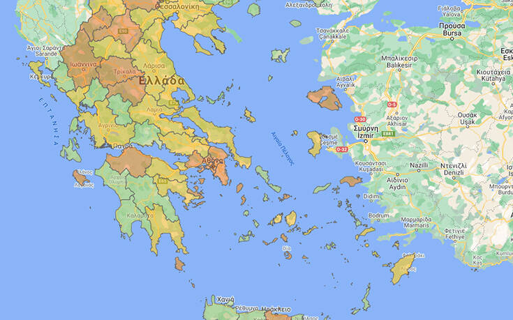 Οι περιοχές που εντοπίστηκαν τα νέα κρούσματα – Τα 207 είναι στην Αττική
