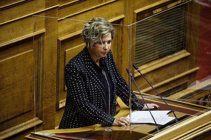 Γεροβασίλη: «Η κυβέρνηση καταργεί κάθε προστασία και θεσπίζει για πρώτη φορά την πτώχευση των πολιτών και την υφαρπαγή περιουσιών»