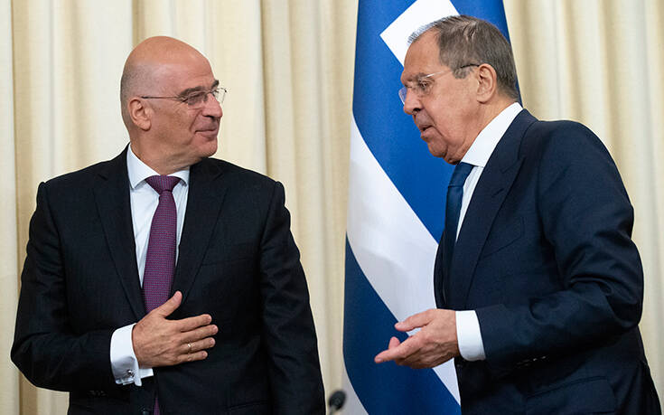 Συνάντηση Δένδια – Λαβρόφ τη Δευτέρα με φόντο Ανατολική Μεσόγειο και Κυπριακό