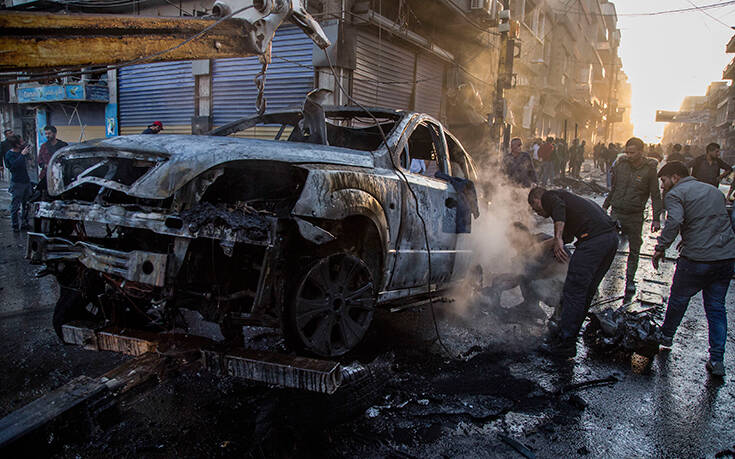 Νέο αιματοκύλισμα στη Συρία: Τουλάχιστον 14 νεκροί από επίθεση με παγιδευμένο αυτοκίνητο