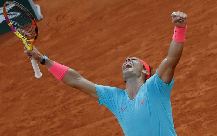 Roland Garros: Ο Ναδάλ συνέτριψε τον Τζόκοβιτς και ισοφάρισε τους 20 τίτλους του Φέντερερ