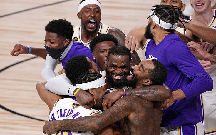 NBA: Πρωταθλητές για 17η φορά οι Λέικερς – Το σήκωσε ο ΛεΜπρον