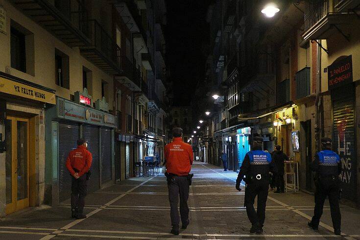 Ισπανία: Οι αρχές της Κανταβρίας καλούν τους 530.000 κατοίκους της περιοχής  να μην κυκλοφορούν μετά τις 10 το βράδυ