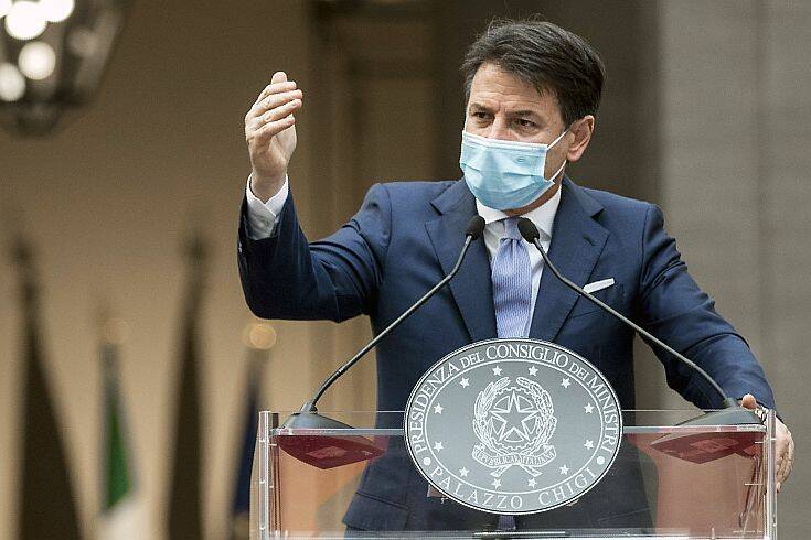 Κόντε για νέα μέτρα στην Ιταλία: «Σφίγγουμε τα δόντια για να αναπνεύσουμε στη συνέχεια»
