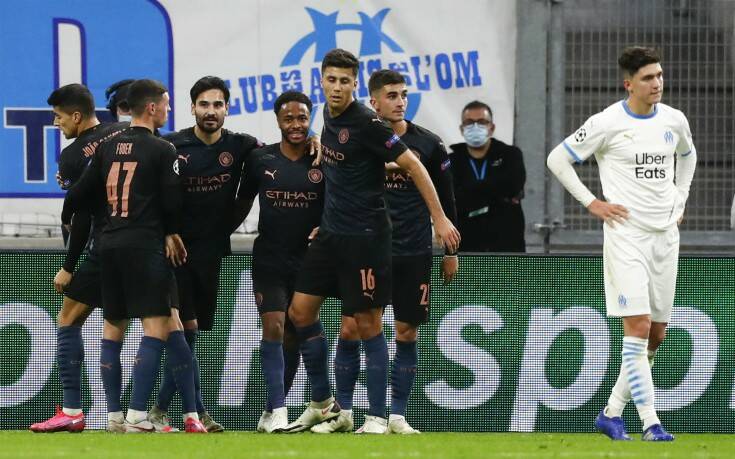 Champions League: Τριάρα της Μάντσεστερ Σίτι στη Μαρσέιγ – Γλίτωσε με ισοπαλία η Ρεάλ κόντρα στη Γκλάντμπαχ