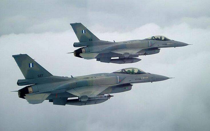 Συνεχίζουν να προκαλούν οι Τούρκοι στο Αιγαίο: Μπαράζ παραβιάσεων από F-16