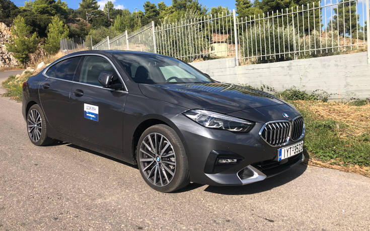 Οδηγούμε την BMW 218i Gran Coupe